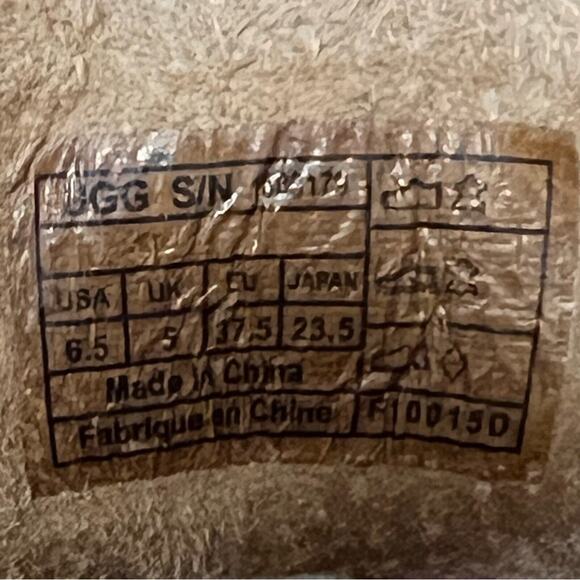 UGG Australia Chestnut Suede Moccasin Booties Size 6.5 - Picture 7 of 8